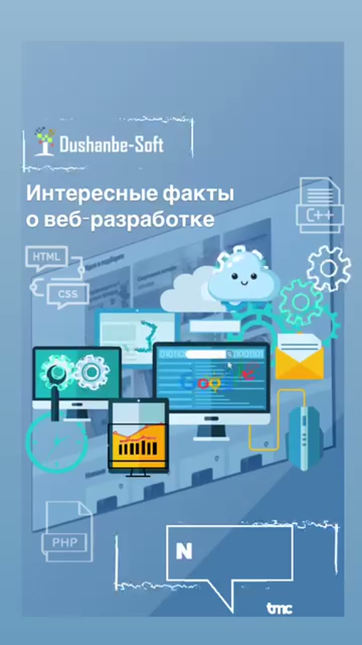 1. HTML был создан в 1989 годуHTML - основной язык разметки д...