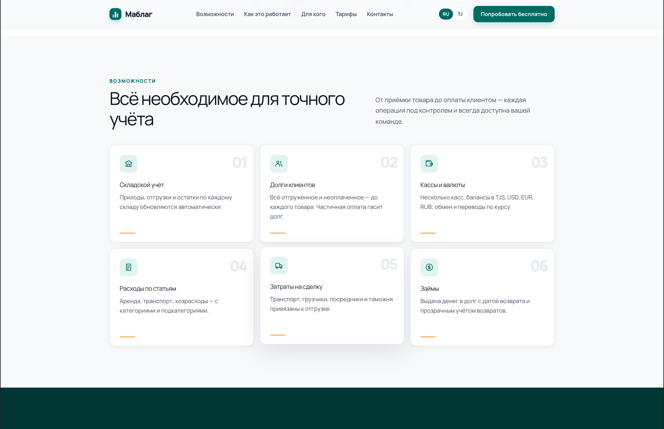 Функциональные возможности